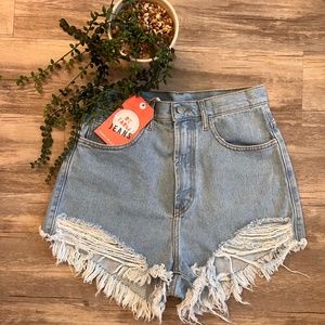 Short jeans / Soft Blue Size / Small Farm Rio